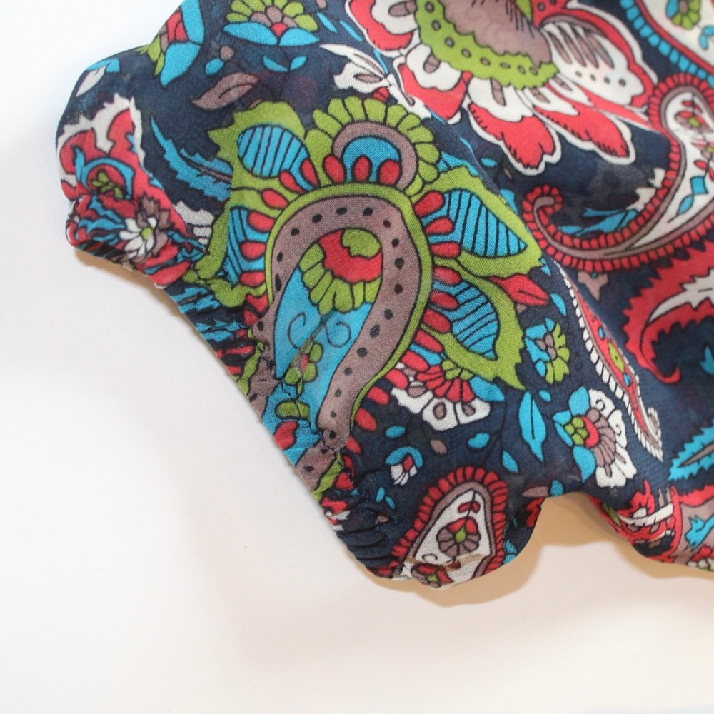 NWT Flying Tomato Boho Paisley VNeck Tunic Dress S - Picture 5 of 16